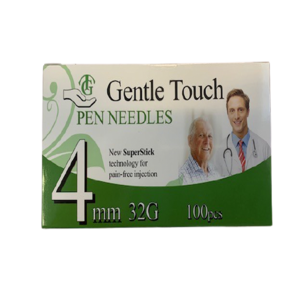 Buy 20 Gentle touch pen needle 32g 4mm 100pcs (ea $15)