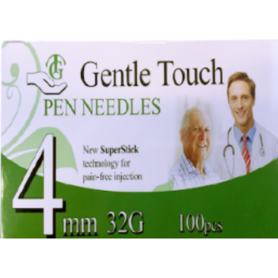 Buy 30 Free OFFER Gentle touch pen needle 32g 4mm 100pcs(ea $14.75)